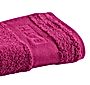 Ręcznik Tex Bath Bawełna Gładki Purpurowy 50x90