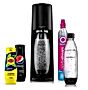 SodaStream Terra Ekspres do gazowania wody Mega zestaw + 2 Syropy