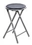 Taboret Składany Stołek Home Invest Basic Kuchenny Szary