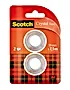 Taśma klejąca Scotch® Crystal, 2 rolki 19mm x 7,5m
