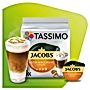 Tassimo Jacobs Latte Macchiato Caramel Kawa w kapsułkach 8 sztuk i mleko 8 sztuk 268 g
