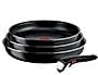 TEFAL ZESTAW PATELNI INGENIO BLACK 22/24/26CM