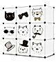 Ts Interior Cats Szafa na zabawki 37,5 x 110,5 x 110,5 cm