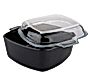 Valdinox IMPACT Naczynie żaroodporne kwadratowe z pokrywą i powłoką NON-STICK 2,5 l 26 × 22 × 12 cm