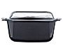 Valdinox IMPACT Naczynie żaroodporne kwadratowe z pokrywą i powłoką NON-STICK 2,5 l 26 × 22 × 12 cm