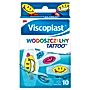 Viscoplast Tattoo Plastry wodoszczelne 57 mm x 26 mm 10 sztuk