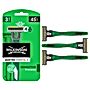 Wilkinson Sword Quattro Essential 4 Sensitive Jednorazowe maszynki do golenia z 4 ostrzami 3 sztuki