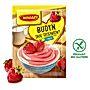 Winiary Budyń z cukrem smak truskawkowy 60 g