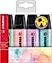 Zakreślacz STABILO BOSS ORIGINAL Pastel etui 4 szt.