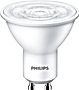 PHILIPS Zestaw Żarówek Led GU10 50W 3 szt Ciepła Biel