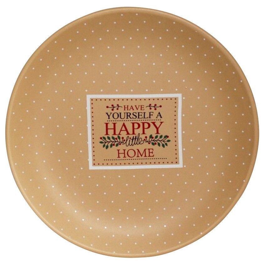 11 BIT STUDIOS Happy Home 19 cm HAPPY HOME TALERZ DESER 19 BEŻ