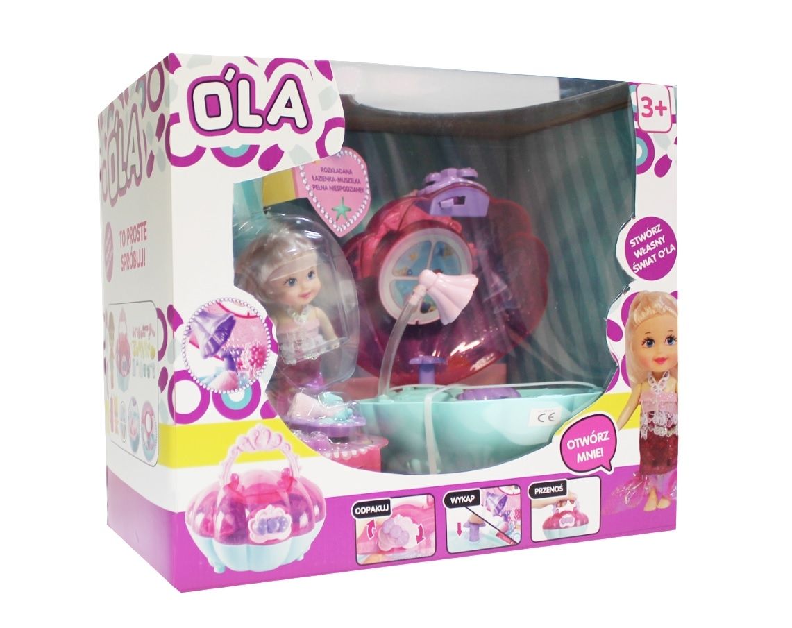4Kidz O'LA Lalka z muszelką pełną niespodzianek