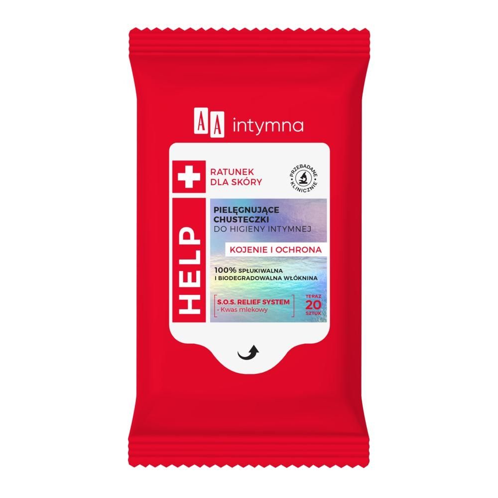 AA Intymna Chusteczki do higieny intymnej Help 20 szt.