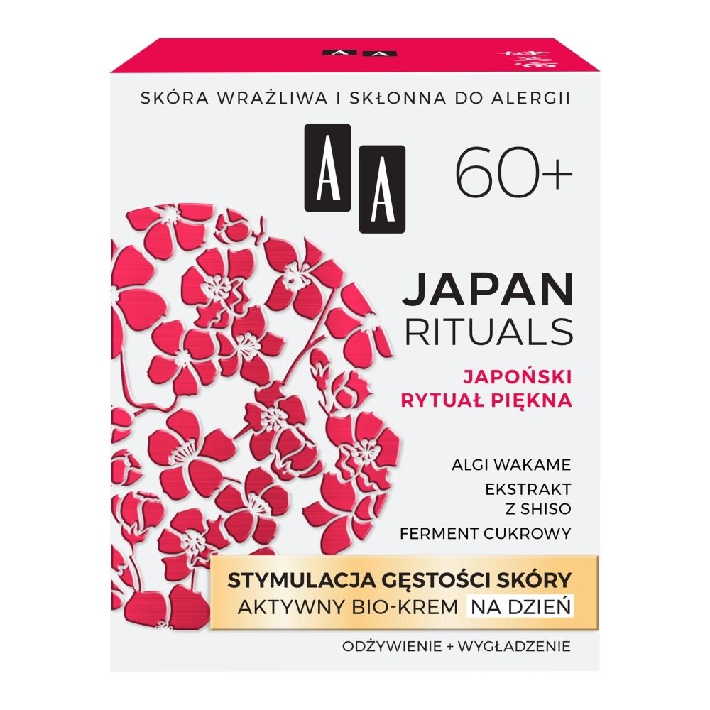 AA Japan Rituals Stymulacja gęstości skóry aktywny bio-krem na dzień 60+ 50 ml