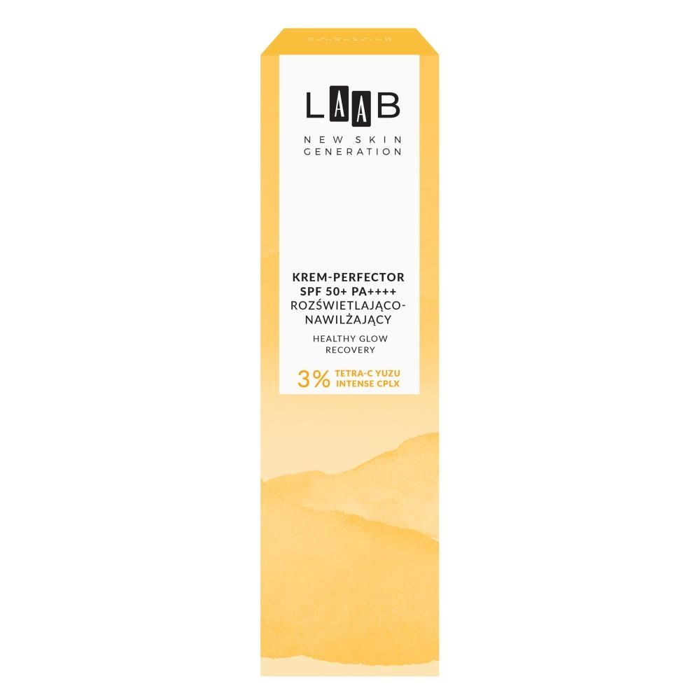 AA LAAB TETRA-C YUZU krem-perfector SPF 50 PA++++ rozświetlająco-nawilżający 40 ml