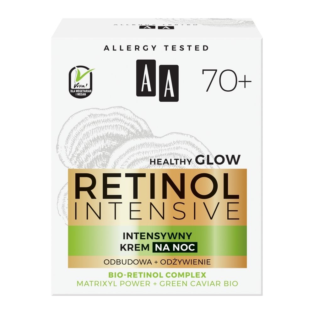 AA Retinol Intensive 70+ intensywny krem na noc odbudowa+odżywienie 50 ml