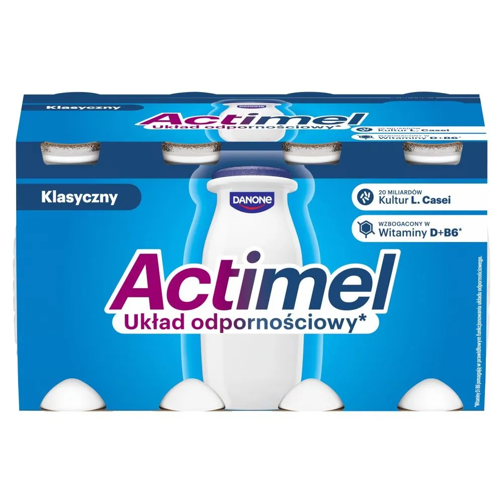 Actimel Napój jogurtowy klasyczny 800 g (8 x 100 g)