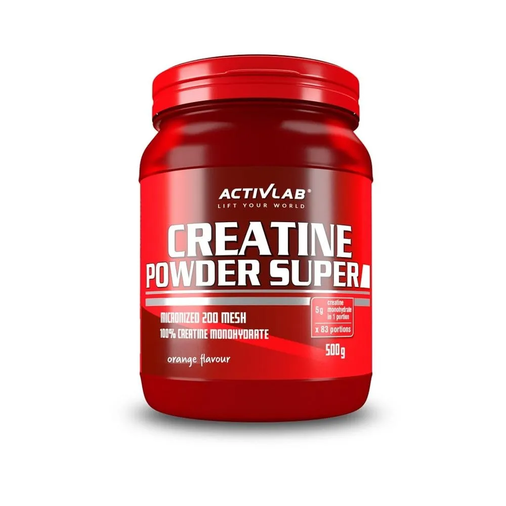 ACTIVLAB CREATINE POWDER 500G POMARAŃCZ