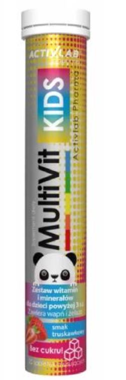 ACTIVLAB MULTIVIT KIDS TRUSKAWKA 20TABLETEK