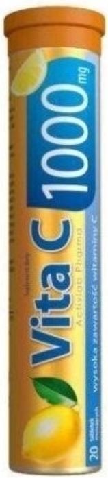 ACTIVLAB VITA C 1000 MG CYTRYNA 20TABLETEK