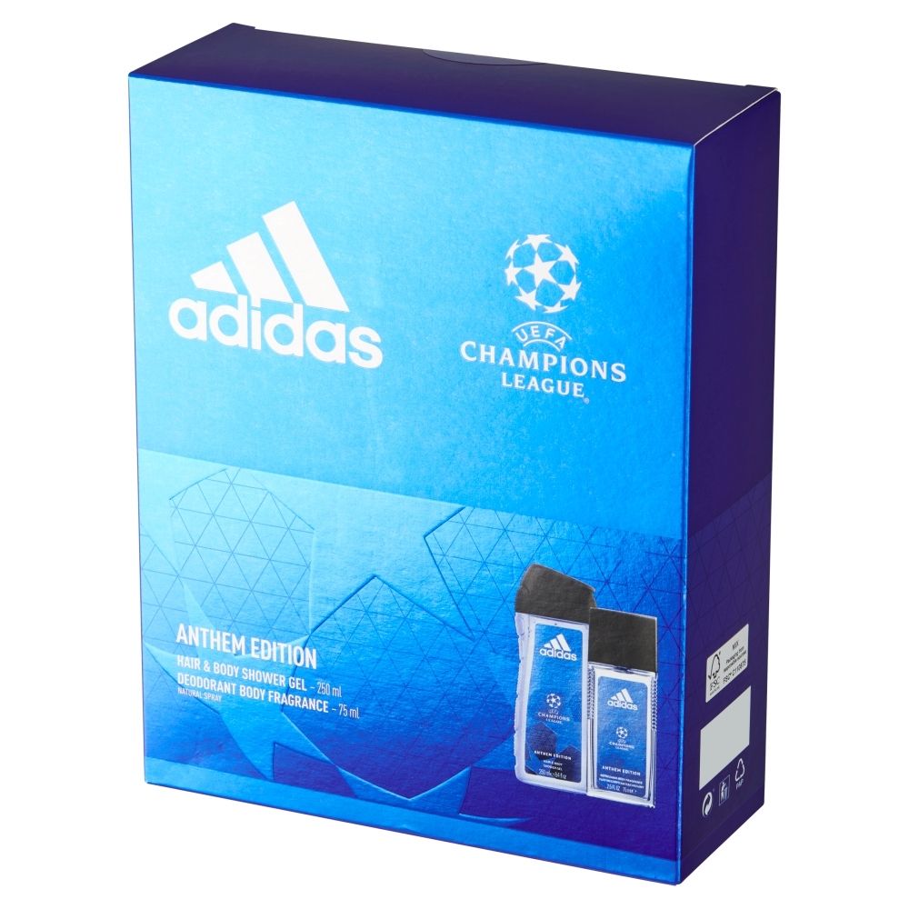 Adidas UEFA Champions League Anthem Edition Zestaw kosmetyków dla mężczyzn