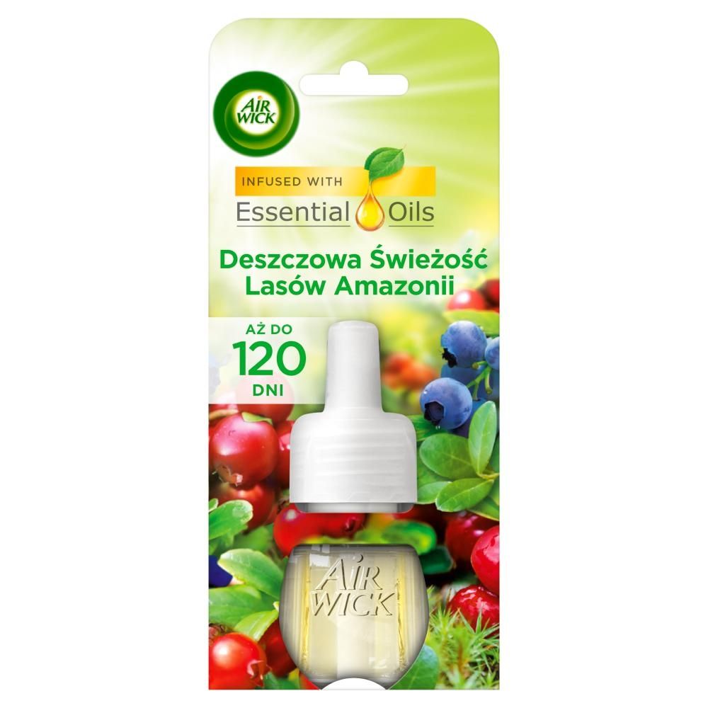 Air Wick Essential Oils Wkład zapachowy deszczowa świeżość lasów Amazonii 19 ml
