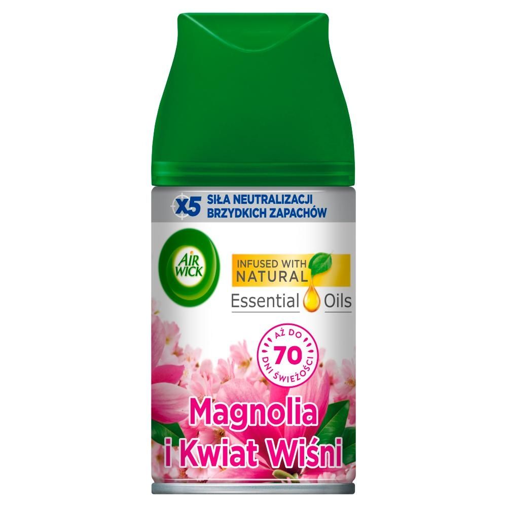 Air Wick Essential Oils Wkład zapachowy magnolia i kwiat wiśni 250 ml