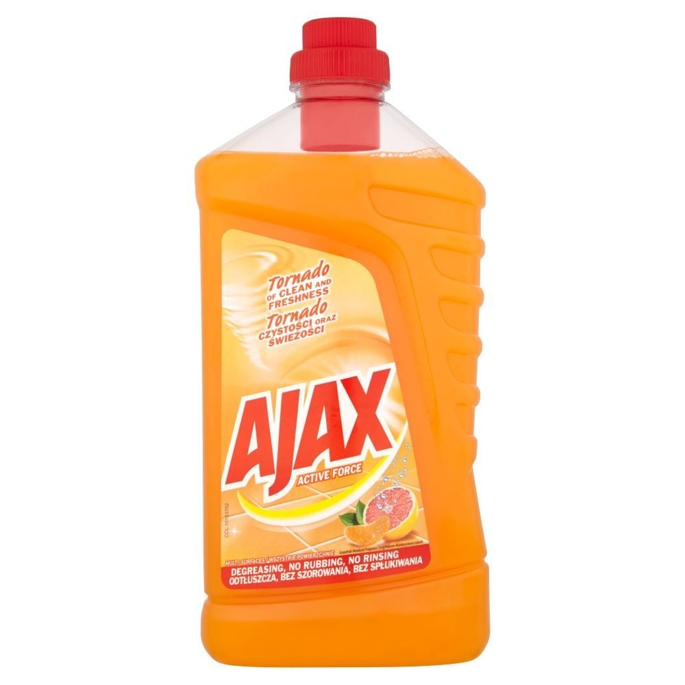 Ajax Active Force Grejpfrutowo-Mandarynkowy zapach Płyn czyszczący 1 l
