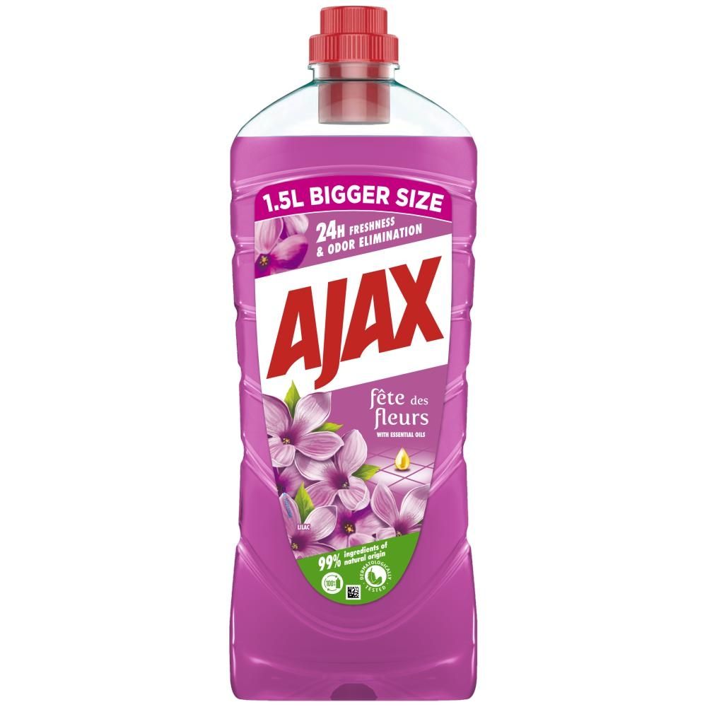 Ajax Floral Fiesta Kwiaty Bzu płyn uniwersalny 1500ML