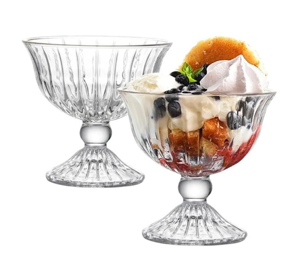 Altom Design Pucharki do lodów szklane Venus 200 ml, 2 szt.