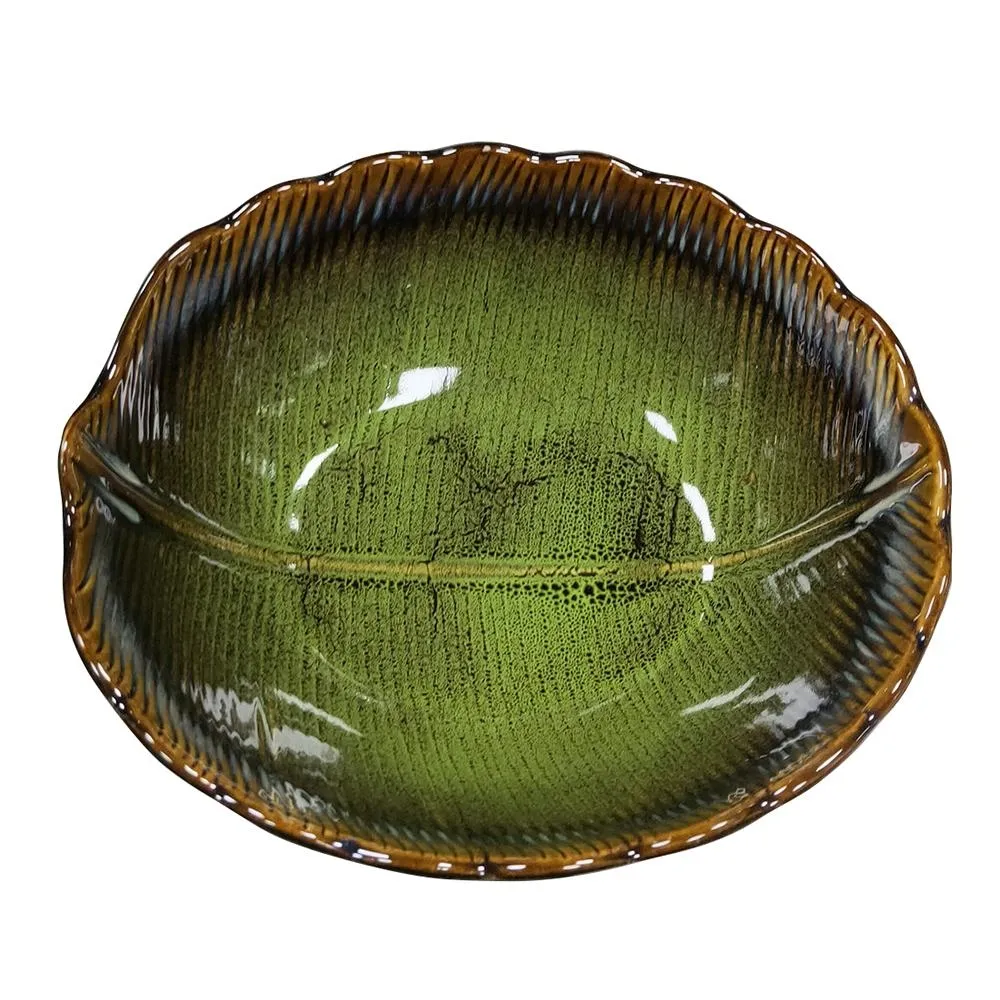 ALTOM MISKA PORCELANOWA LIŚĆ 21,5X19X7 CM