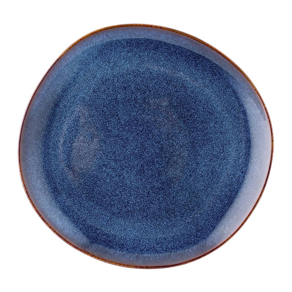 ALTOM REACTIVE NAVY BLUE TALERZ CERAMICZNY PŁYTKI 25,5 CM