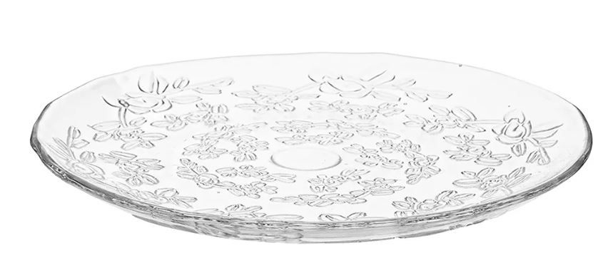 Фото - Інший столовий посуд Altom Design ALTOM TALERZ SZKLANY FLORA 31,5CM 