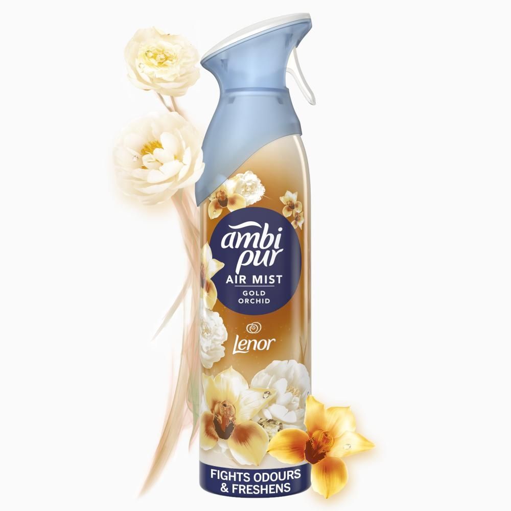 Ambi Pur Odświeżacz powietrza w sprayu Gold Orchid 185 ml