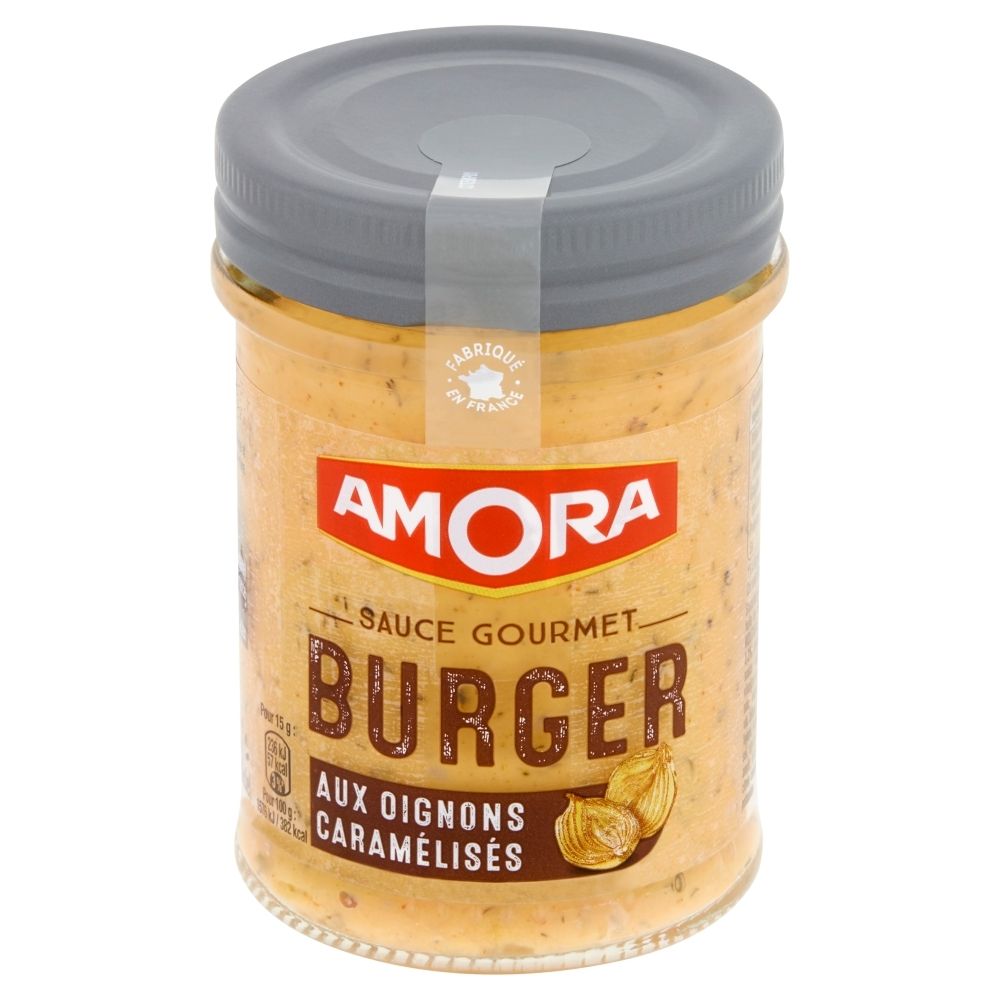 Amora Sos burger z karmelizowaną cebulką 188 g