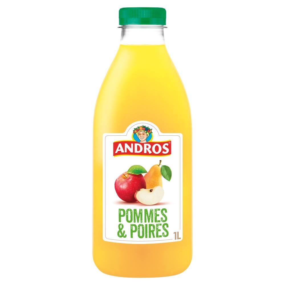Andros Sok z jabłek i gruszek z witaminą C 1 l