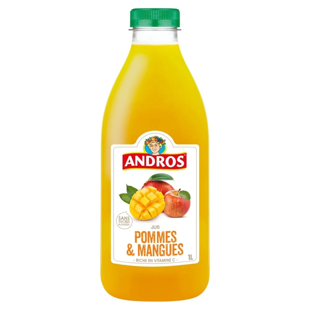 Andros Sok z jabłek i mango 1 l
