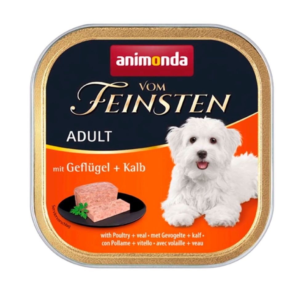 Animonda Vom Feinsten Adult Drób Cielęcina 150g
