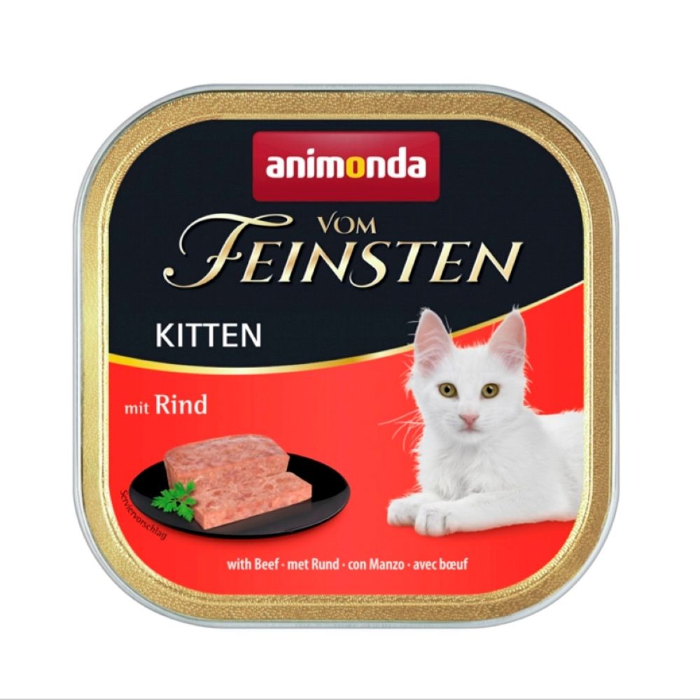 Animonda Vom Feinsten Kitten Wołowina 100g