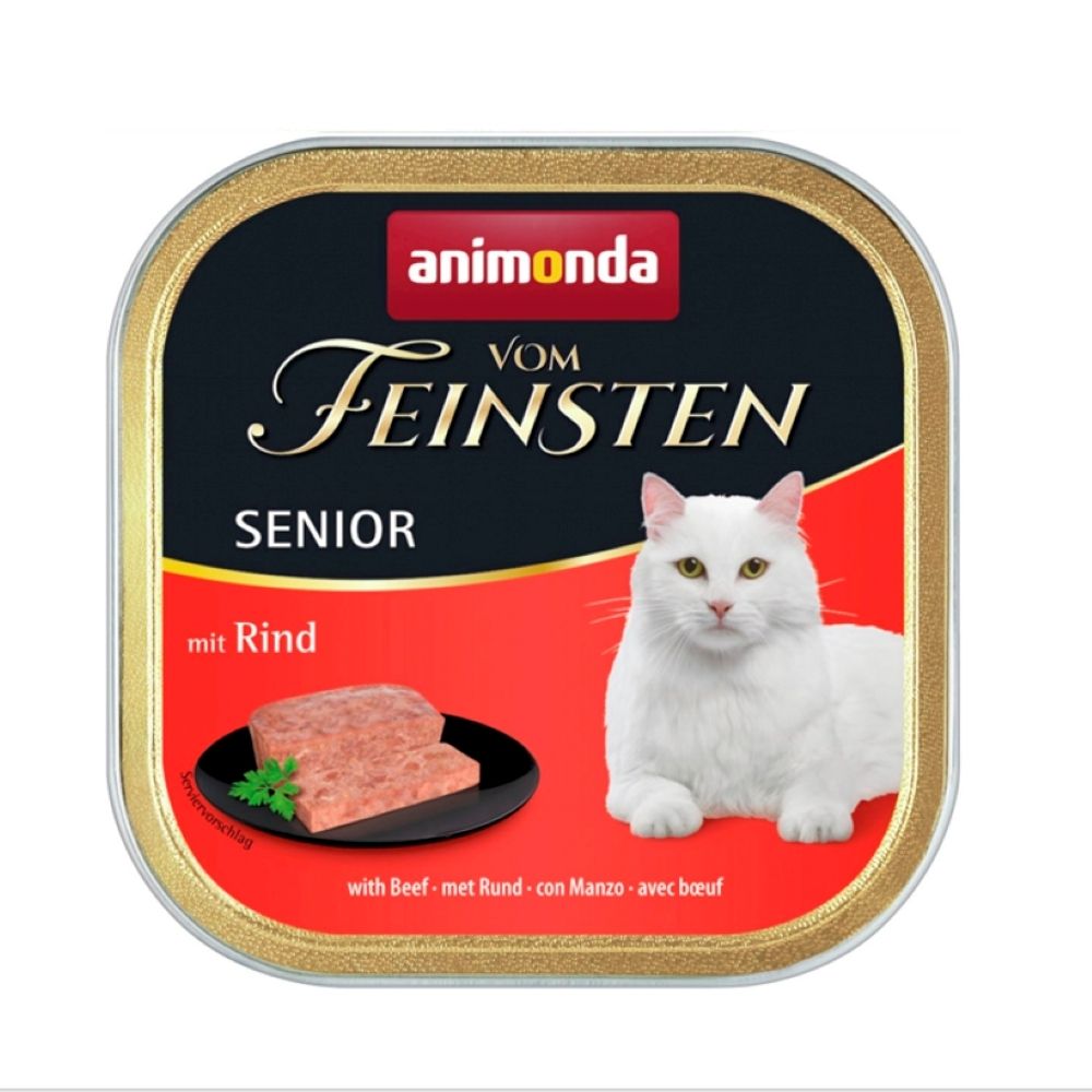 Animonda Vom Feinsten Senior CAT Wołowina 100g