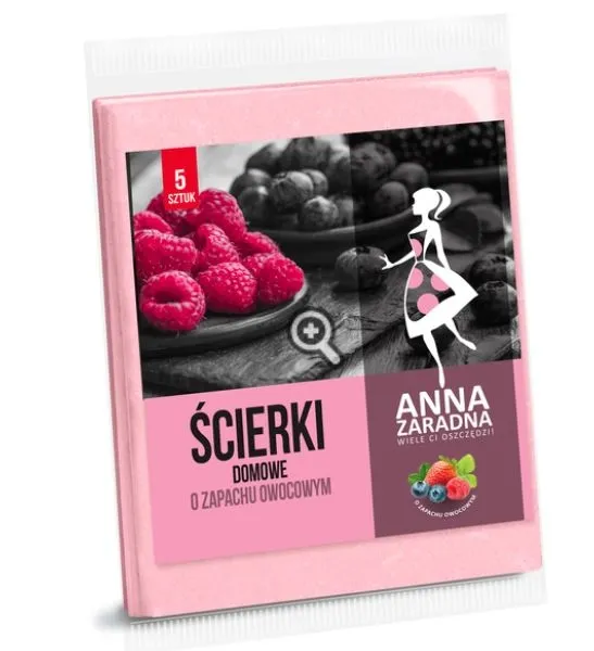 ANNA ZARADNA ŚCIERKI DOMOWE OWOCOWE 5SZT.