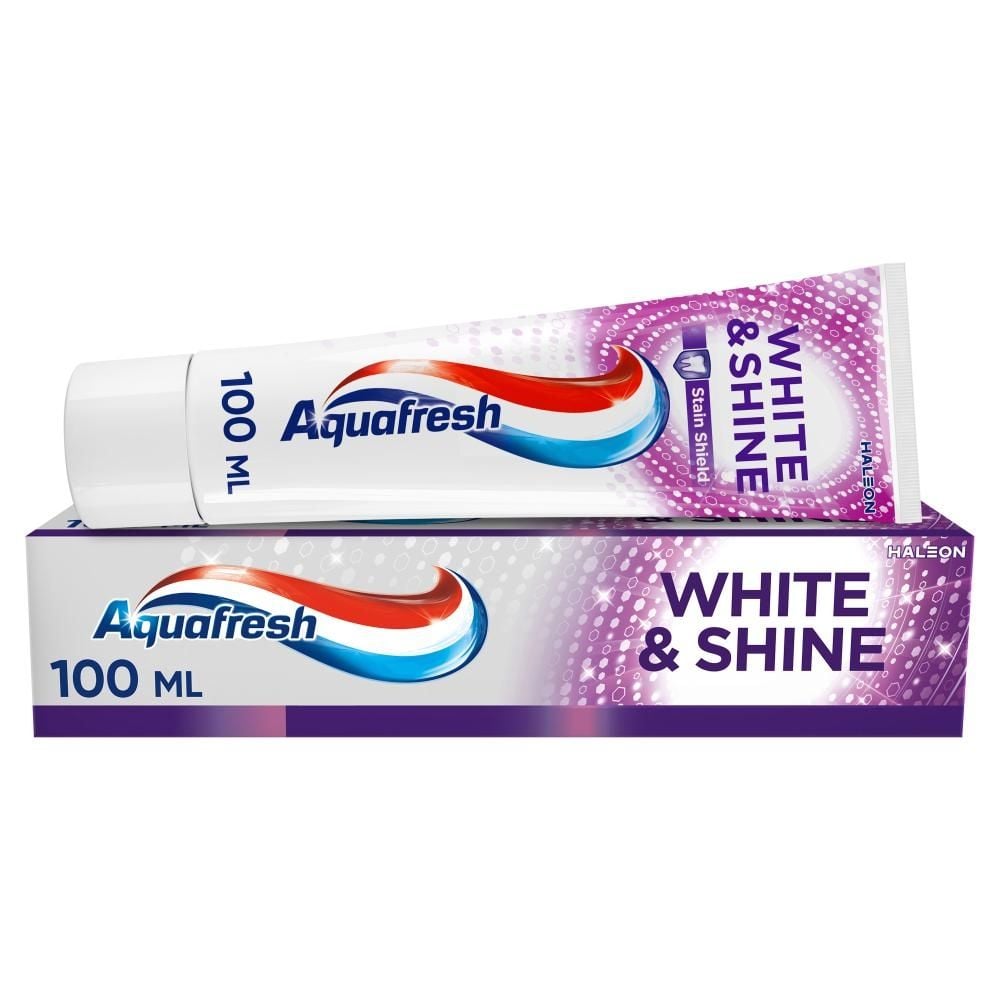 Aquafresh White & Shine Pasta do zębów z fluorkiem 100 ml