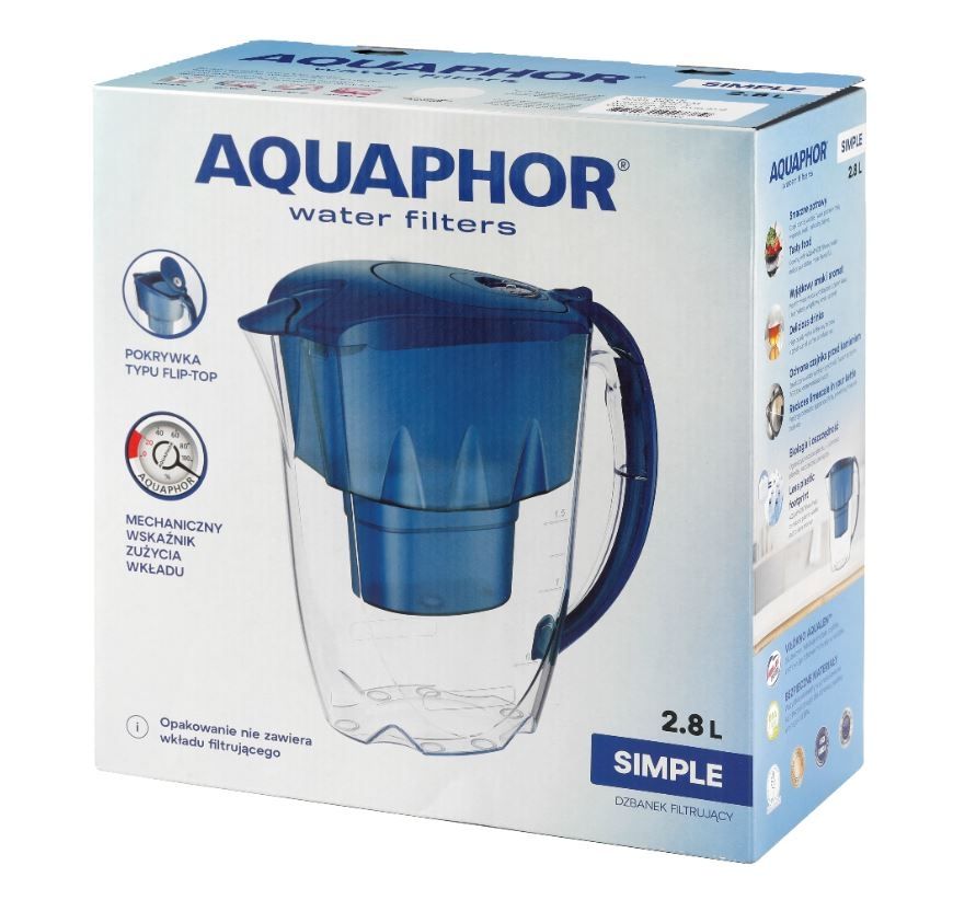 Aquaphor Dzbanek filtrujący SIMPLE poj. 2,8L granatowy
