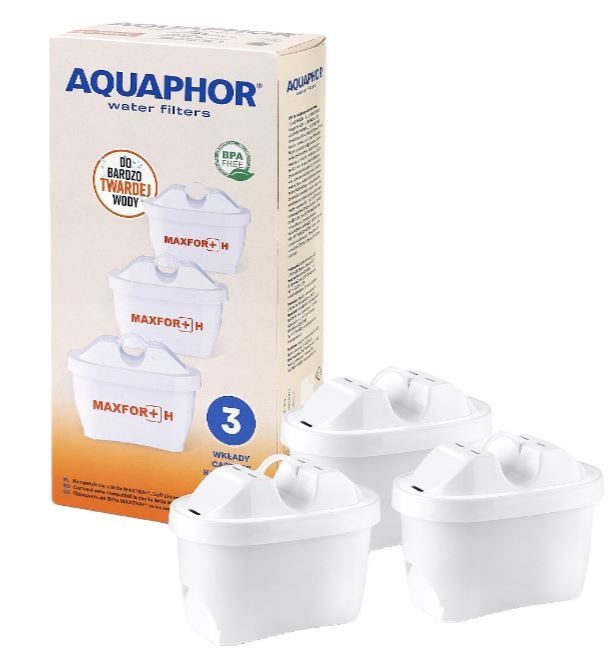 AQUAPHOR KOMPLET WKŁADÓW MAXFOR+H 3 szt