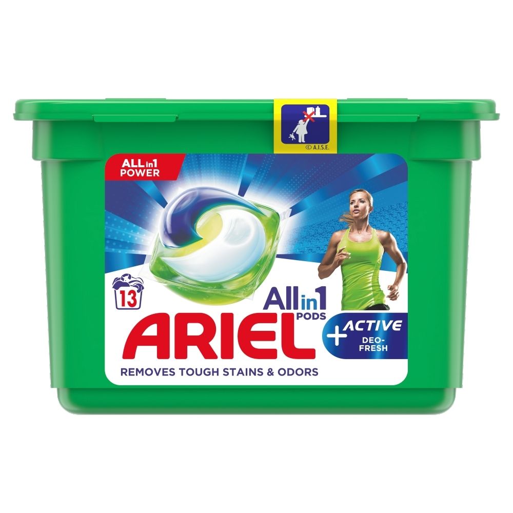 Ariel Allin1 Pods +Active Odor Defense Kapsułki do prania, 13 prań