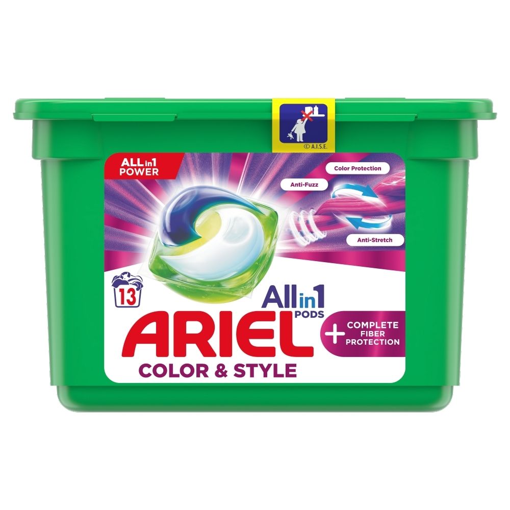 Ariel Allin1 Pods +Complete Fiber Protection Kapsułki do prania, 13 prań