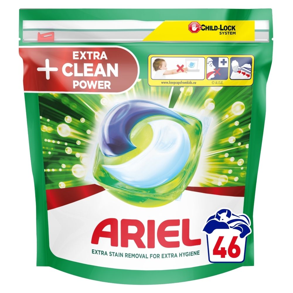 Ariel Allin1 PODS +Extra Clean Power Kapsułki do prania, 46 prań