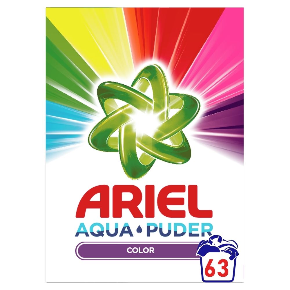 Ariel AquaPuder Color Proszek do prania 63 prań