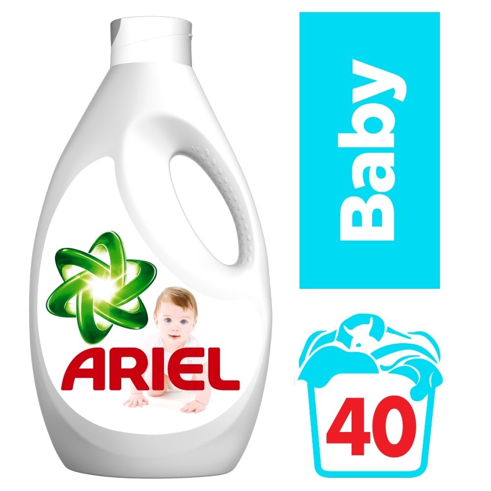 Ariel Baby Płyn do prania 2,6 l, 40 prań
