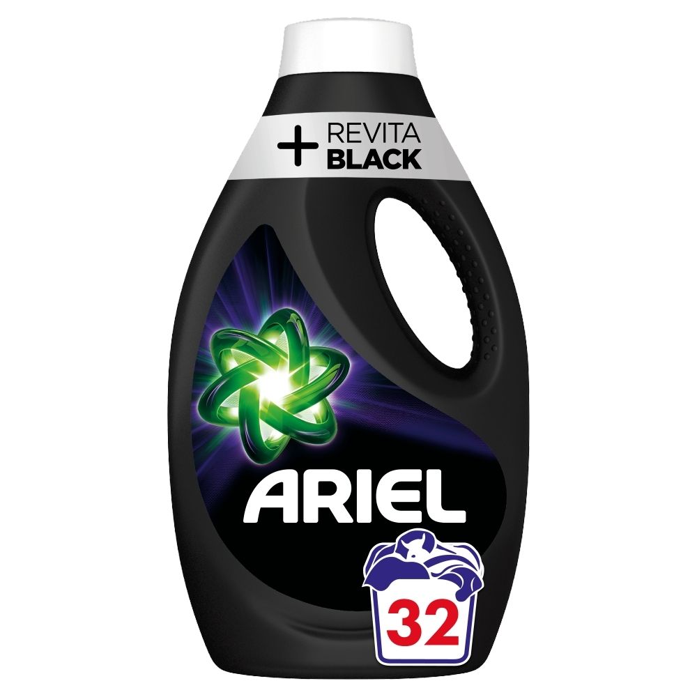 Ariel +Revitablack Płyn do prania 1.76L, 32 prań